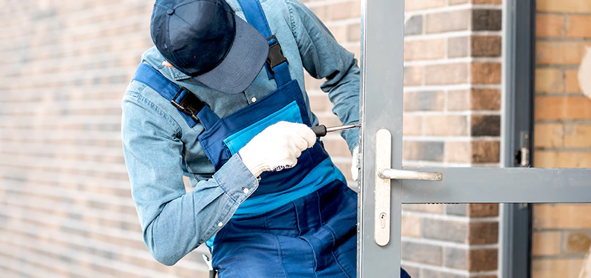 Pivot Storefront Door Locks Installation in Azusa, California