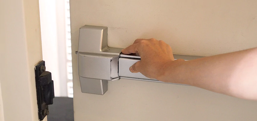 Roller Gate Panic Bar Installation in Azusa, California